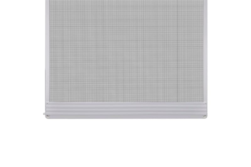 Nätdörr med gångjärn 120x240 cm vit - Vit - Trädgård & spabad - Utemiljö - Trädgårdsdekoration - Myggnät & insektsnät