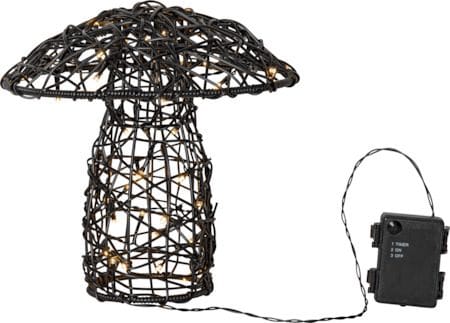 Otto Utomhusdekoration belysning 27 cm - svart - Trädgård & spabad - Utemiljö - Trädgårdsdekoration - Trädgårdsfigurer & trädgårdsprydnad