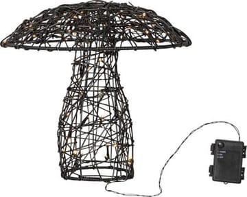 Otto Utomhusdekoration belysning 37 cm - svart - Trädgård & spabad - Utemiljö - Trädgårdsdekoration - Trädgårdsfigurer & trädgårdsprydnad