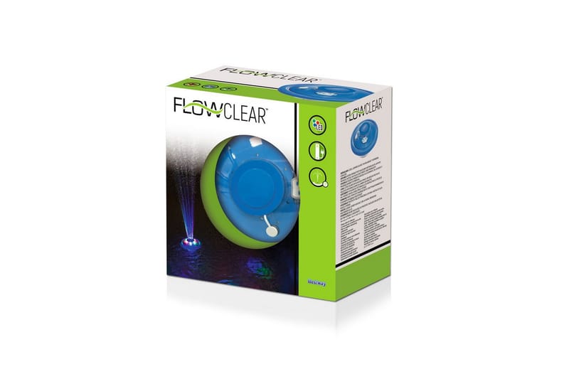 Poolfontän Planet Pool Flowclear LED Flytande - Trädgård & spabad - Utemiljö - Trädgårdsdekoration - Damm & fontän