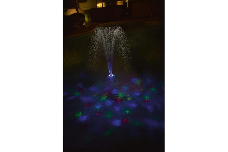 Poolfontän Planet Pool Flowclear LED Flytande - Trädgård & spabad - Utemiljö - Trädgårdsdekoration - Damm & fontän