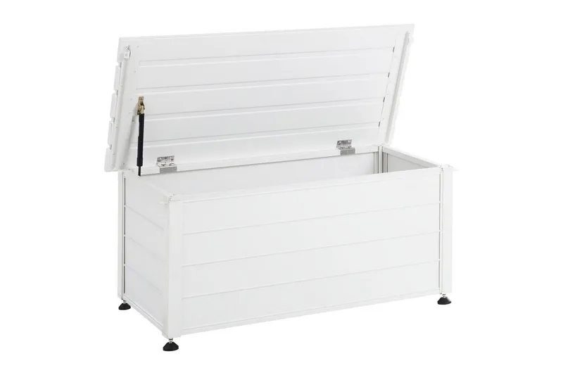 Låda Campalto Vit, 113x50x52 cm - Vit, 113x50x52 cm - Trädgård & spabad - Utemiljö - Trädgårdsdekoration - Postlåda & post