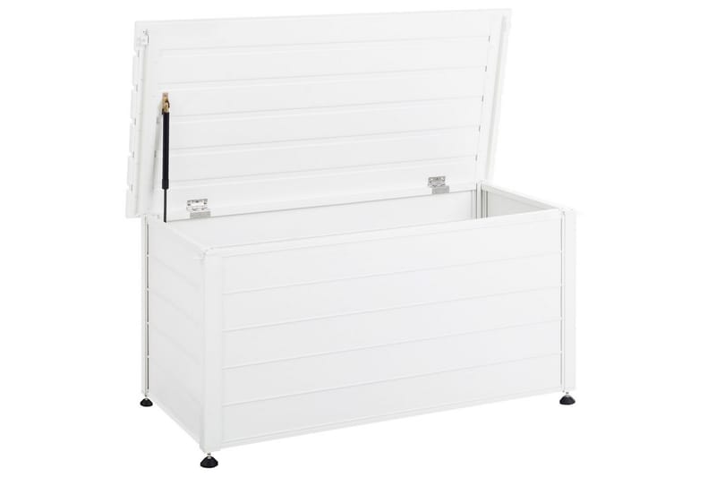 Låda Campalto Vit, 123x60x60 cm - Vit, 123x60x60 cm - Trädgård & spabad - Utemiljö - Trädgårdsdekoration - Postlåda & post