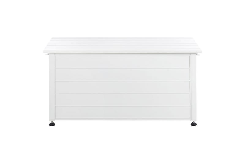 Låda Campalto Vit, 123x60x60 cm - Vit, 123x60x60 cm - Trädgård & spabad - Utemiljö - Trädgårdsdekoration - Postlåda & post