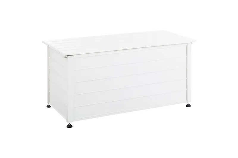 Låda Campalto Vit, 123x60x60 cm - Vit, 123x60x60 cm - Trädgård & spabad - Utemiljö - Trädgårdsdekoration - Postlåda & post