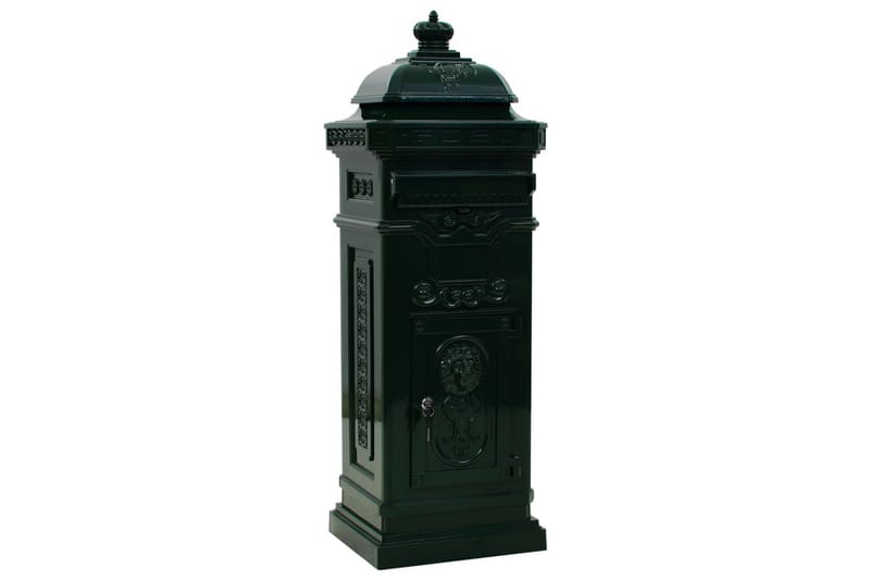 Markpostlåda vintage stil rostfri aluminium grön - Grön - Trädgård & spabad - Utemiljö - Trädgårdsdekoration - Postlåda & post - Brevlåda