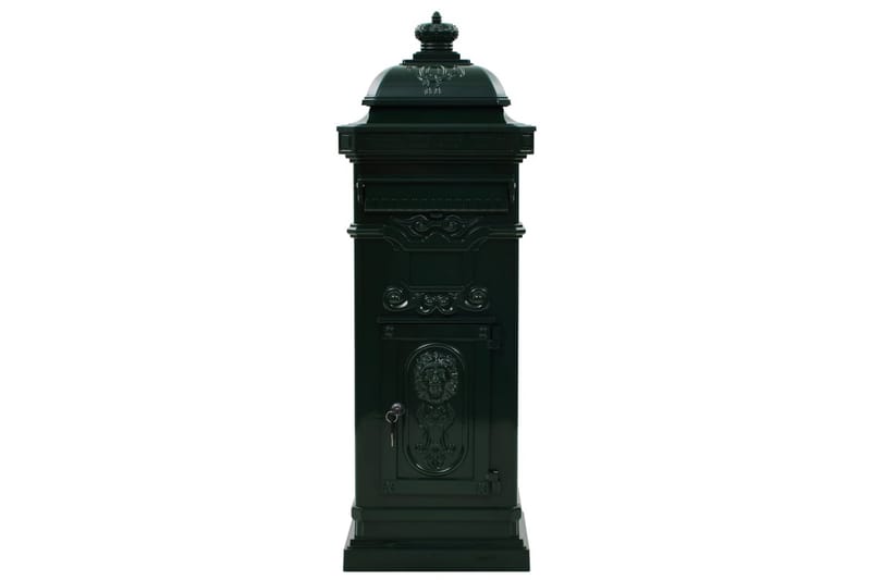 Markpostlåda vintage stil rostfri aluminium grön - Grön - Trädgård & spabad - Utemiljö - Trädgårdsdekoration - Postlåda & post - Brevlåda