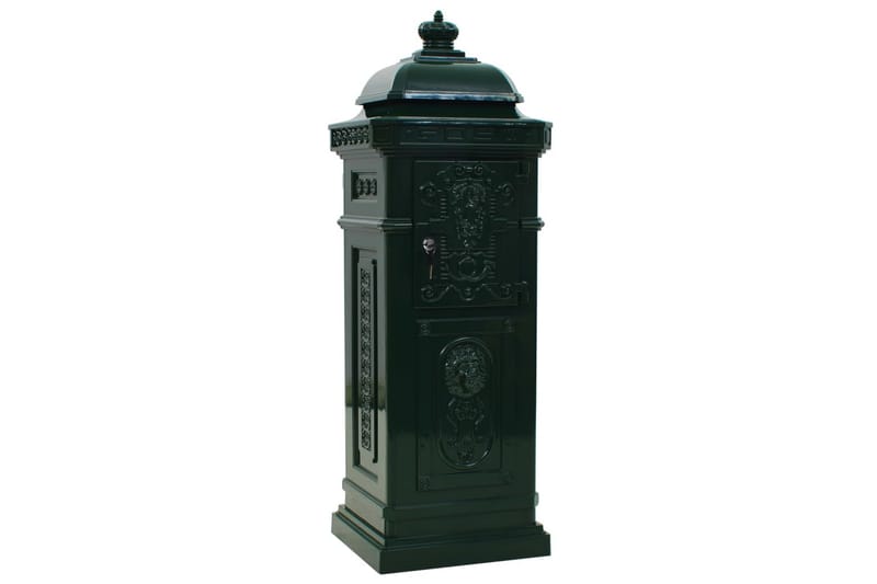 Markpostlåda vintage stil rostfri aluminium grön - Grön - Trädgård & spabad - Utemiljö - Trädgårdsdekoration - Postlåda & post - Brevlåda