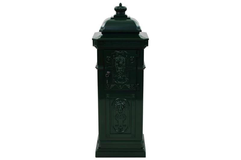 Markpostlåda vintage stil rostfri aluminium grön - Grön - Trädgård & spabad - Utemiljö - Trädgårdsdekoration - Postlåda & post - Brevlåda