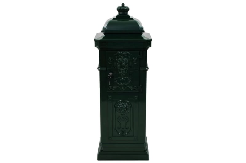 Markpostlåda vintage stil rostfri aluminium grön - Grön - Postlåda & post - Brevlåda