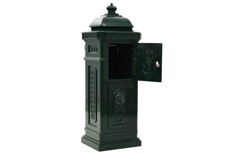 Markpostlåda vintage stil rostfri aluminium grön - Grön - Trädgård & spabad - Utemiljö - Trädgårdsdekoration - Postlåda & post - Brevlåda