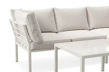 Ariany Hörnsoffa Utomhus  5-sits - Beige - Utemöbler - Loungemöbler - Soffgrupp utomhus