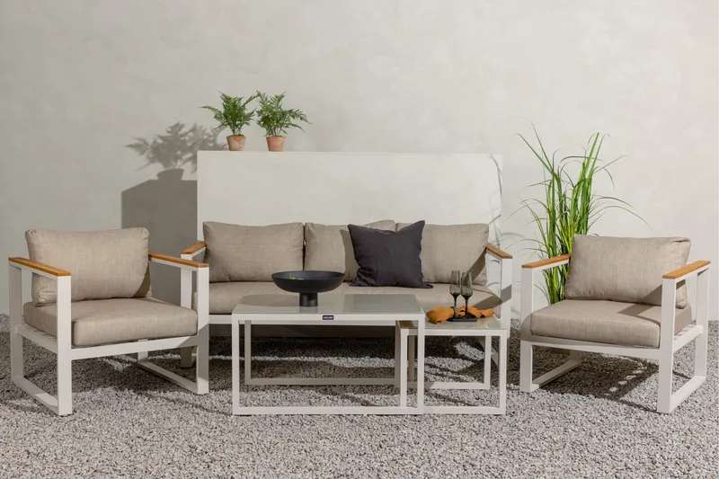 Aspvik Soffgrupp 5-sits - Utemöbler - Loungemöbler - Soffgrupp utomhus