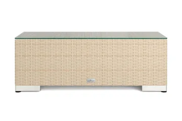 Bahamas Avslut utomhus 38x90 cm - Beige - Utemöbler - Loungemöbler - Modulsoffa utomhus
