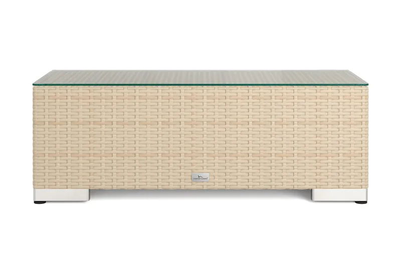 Bahamas Avslut utomhus 38x90 cm - Beige - Utemöbler - Loungemöbler - Modulsoffa utomhus