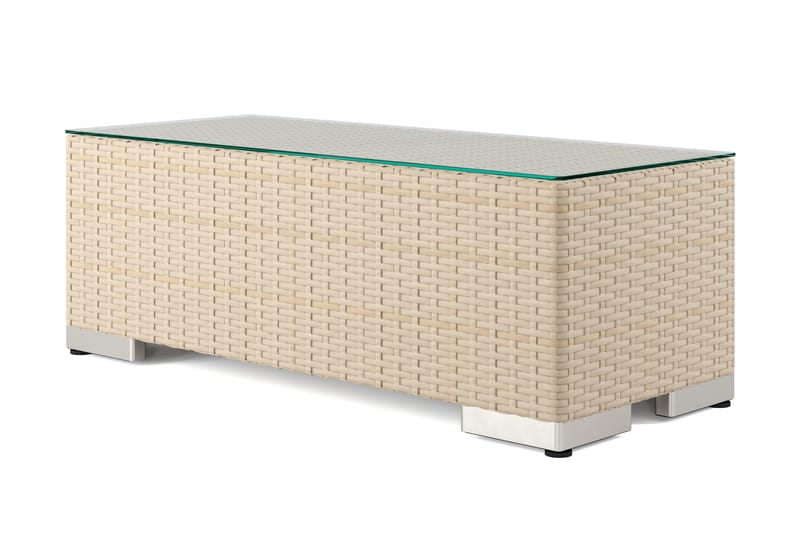 Bahamas Avslut utomhus 38x90 cm - Beige - Utemöbler - Loungemöbler - Modulsoffa utomhus