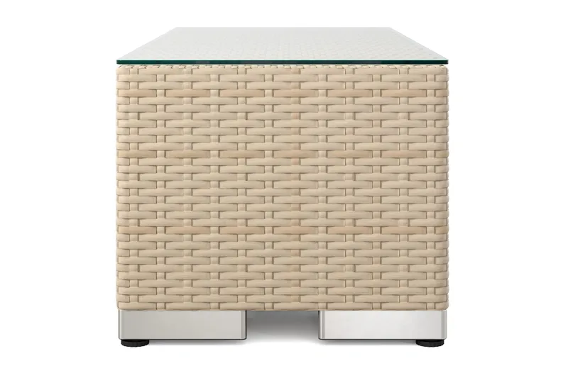 Bahamas Avslut utomhus 38x90 cm - Beige - Utemöbler - Loungemöbler - Modulsoffa utomhus