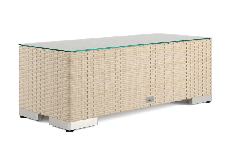 Bahamas Avslut utomhus 38x90 cm - Beige - Utemöbler - Loungemöbler - Modulsoffa utomhus