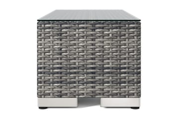 Bahamas Avslut utomhus 38x90 cm - Grå - Utemöbler - Loungemöbler - Modulsoffa utomhus