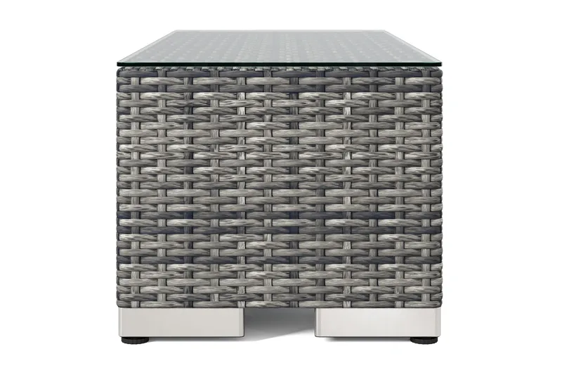 Bahamas Avslut utomhus 38x90 cm - Grå - Utemöbler - Loungemöbler - Modulsoffa utomhus