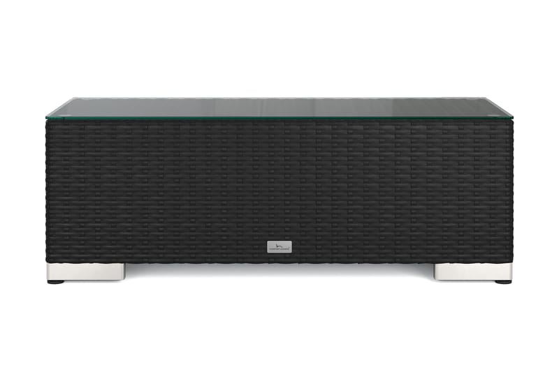 Bahamas Avslut utomhus 90 cm - Svart - Utemöbler - Loungemöbler - Modulsoffa utomhus