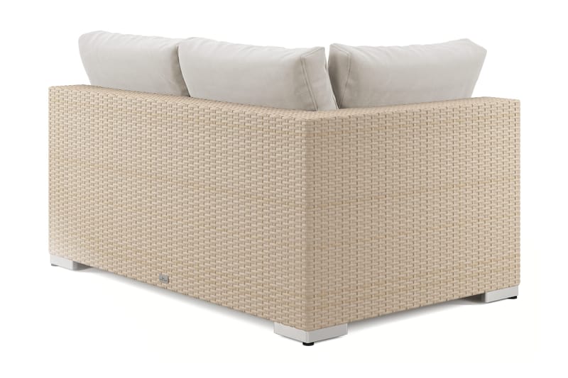 Bahamas Högermodul utomhus 140 cm - Beige - Utemöbler - Loungemöbler - Modulsoffa utomhus - Högermoduler utesoffa