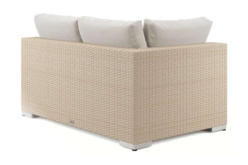 Bahamas Vänstermodul utomhus 140 cm - Beige - Utemöbler - Loungemöbler - Modulsoffa utomhus - Högermoduler utesoffa