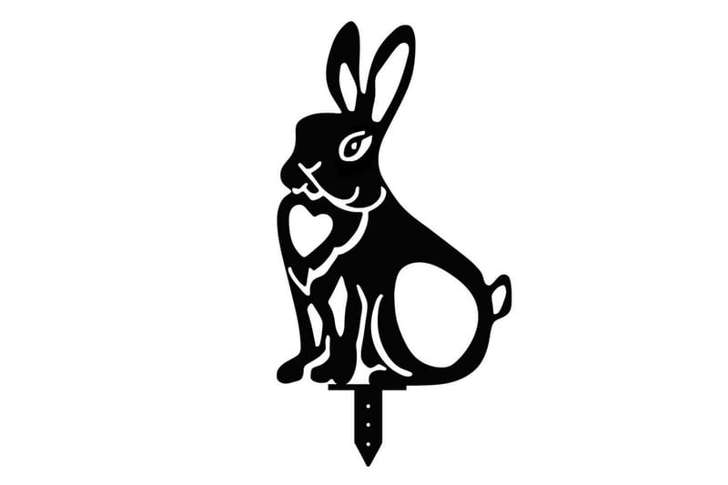 Dekorativ Trädgårds Metalltillbehör Set Jarielhaven Svart - Svart - Trädgård & spabad - Utemiljö - Trädgårdsdekoration - Trädgårdsfigurer & trädgårdsprydnad - Trädgårdsstaty