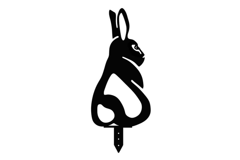 Harnor Dekorativt trädgårdsmetalltillbehörset - Svart - Trädgård & spabad - Utemiljö - Trädgårdsdekoration - Trädgårdsfigurer & trädgårdsprydnad - Trädgårdsstaty