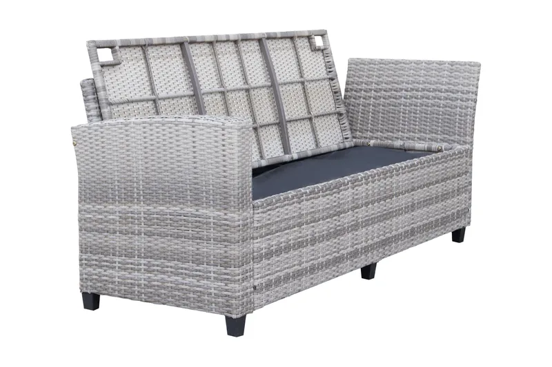 James Light med förvaring - Grå - Trädgård & spabad - Utemiljö - Altan & terrass - Altanmöbler