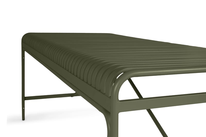 Jarva Rektangulärt Matbord Utomhus 90x200 cm i Metall - Grön - Utemöbler - Utebord & trädgårdsbord - Matbord utomhus