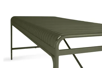Jarva Rektangulärt Matbord Utomhus 90x200 cm i Metall - Grön - Utemöbler - Utebord & trädgårdsbord - Matbord utomhus
