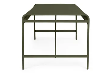 Jarva Rektangulärt Matbord Utomhus 90x200 cm i Metall - Grön - Utemöbler - Utebord & trädgårdsbord - Matbord utomhus