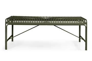 Jarva Rektangulärt Matbord Utomhus 90x200 cm i Metall - Grön - Utemöbler - Utebord & trädgårdsbord - Matbord utomhus