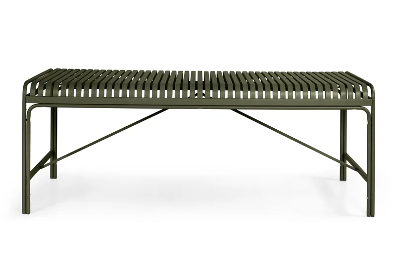 Jarva Rektangulärt Matbord Utomhus 90x200 cm i Metall - Grön - Utemöbler - Utebord & trädgårdsbord - Matbord utomhus