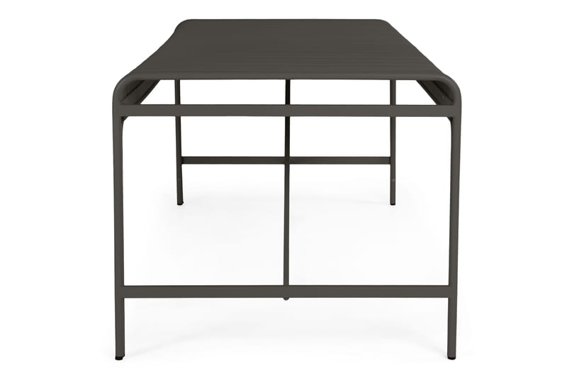Jarva Rektangulärt Matbord Utomhus 90x200 cm i Metall - Svart - Utemöbler - Utebord & trädgårdsbord - Matbord utomhus