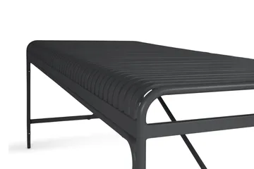 Jarva Rektangulärt Matbord Utomhus 90x200 cm i Metall - Svart - Utemöbler - Utebord & trädgårdsbord - Matbord utomhus