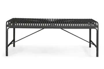 Jarva Rektangulärt Matbord Utomhus 90x200 cm i Metall - Svart - Utemöbler - Utebord & trädgårdsbord - Matbord utomhus