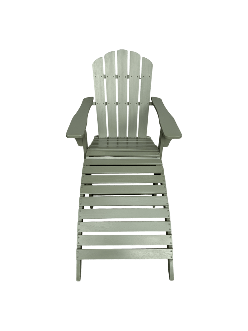 Landet Däckstol utomhus - Mörkgrön - Utemöbler - Utestol & trädgårdsstol - Solstolar - Däckstol