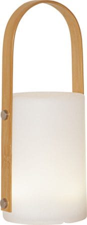 Lisa Lykta 12 cm - vit och naturfärgad - Trädgård & spabad - Utemiljö - Trädgårdsdekoration - Trädgårdsfigurer & trädgårdsprydnad - Utelykta