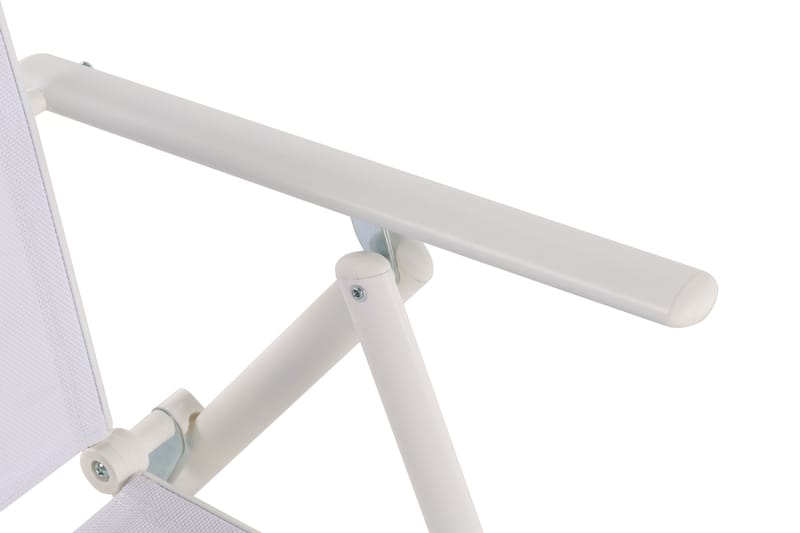 Maggie Vadderad Fällbar Positionsstol utomhus - Vit - Utemöbler - Utestol & trädgårdsstol - Positionsstol