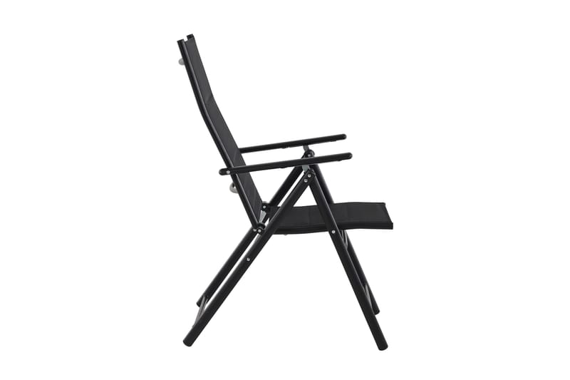 Maggie Vadderad Fällbar Positionsstol utomhus - Svart - Utemöbler - Utestol & trädgårdsstol - Positionsstol