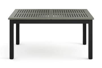 Monaco rektangulärt förlängningsbart bord utomhus med iläggsskiva 150-250x90 cm i aluminium/metall/plast - Svart/Grå - Utemöbler - Utebord & trädgårdsbord - Matbord utomhus