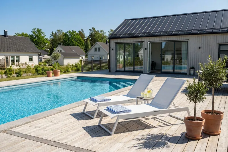 Monaco Solsäng med justerbar rygg i aluminium vit textil - Vit - Utemöbler - Utestol & trädgårdsstol - Solsäng & Solvagnar