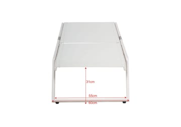Monaco Solsäng med justerbar rygg i aluminium vit textil - Vit - Utemöbler - Utestol & trädgårdsstol - Solsäng & Solvagnar