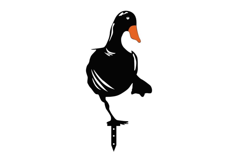 Morra Dekorativt trädgårdstillbehör set i metall - Svart - Trädgård & spabad - Utemiljö - Trädgårdsdekoration - Trädgårdsfigurer & trädgårdsprydnad - Plastdjur