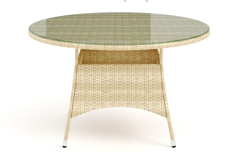 Thor Bord utomhus Rund 140 cm - Beige - Utemöbler - Utebord & trädgårdsbord - Matbord utomhus