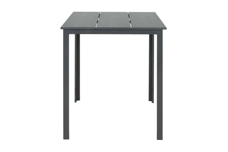Tunis Cafebord utomhus 70x70 cm i metall/plast - Svart - Utemöbler - Balkong - Balkongmöbler - Balkongbord