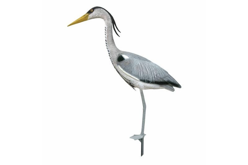 Ubbink Djurfigur häger 84 cm - Grå - Trädgård & spabad - Utemiljö - Trädgårdsdekoration - Trädgårdsfigurer & trädgårdsprydnad - Plastdjur