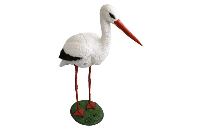 Ubbink Djurfigur stork 1382501 - Svart - Trädgård & spabad - Utemiljö - Trädgårdsdekoration - Trädgårdsfigurer & trädgårdsprydnad - Trädgårdsskulptur